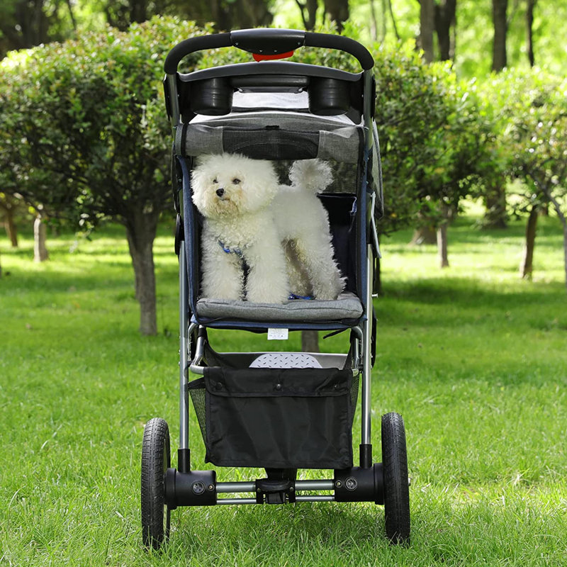 VIAGDO Foldable Pet Jogger Stroller & Reviews Wayfair